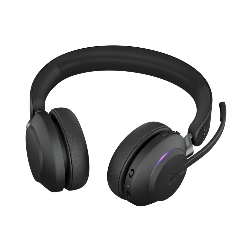 Jabra Evolve2 65 MS STEREO Headset with Link380c (USB-C)