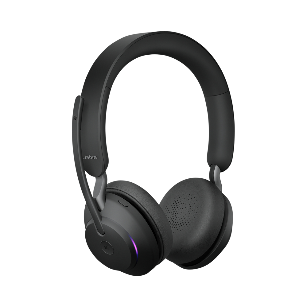 Jabra Evolve2 65 MS Stereo Headset with Link380a