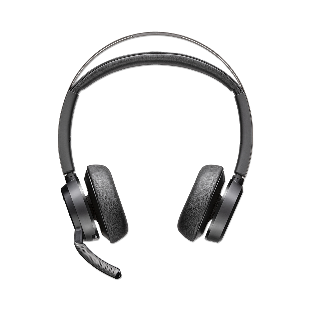 POLY Voyager Focus 2 USB-C-C Headset +USB-C/A Adapter