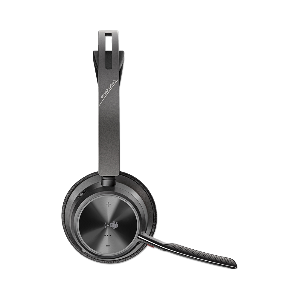 POLY Voyager Focus 2 Microsoft Teams Certified USB-C-C Headset +USB-C/A Adapter