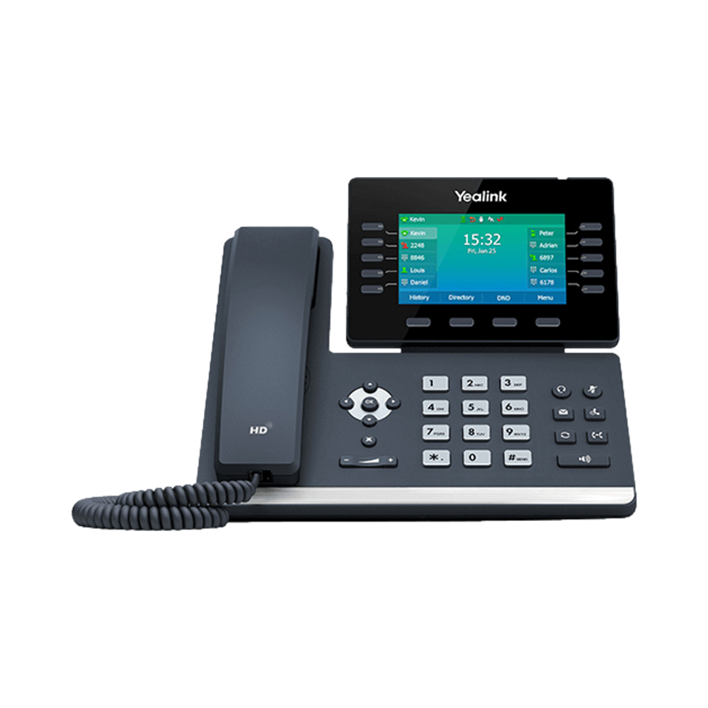 Yealink SIP-T54W IP phone Black 10 lines LCD Wi-Fi
