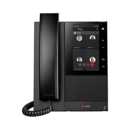 POLY CCX 500 Business Media Phone for Microsoft Teams and PoE-enabled