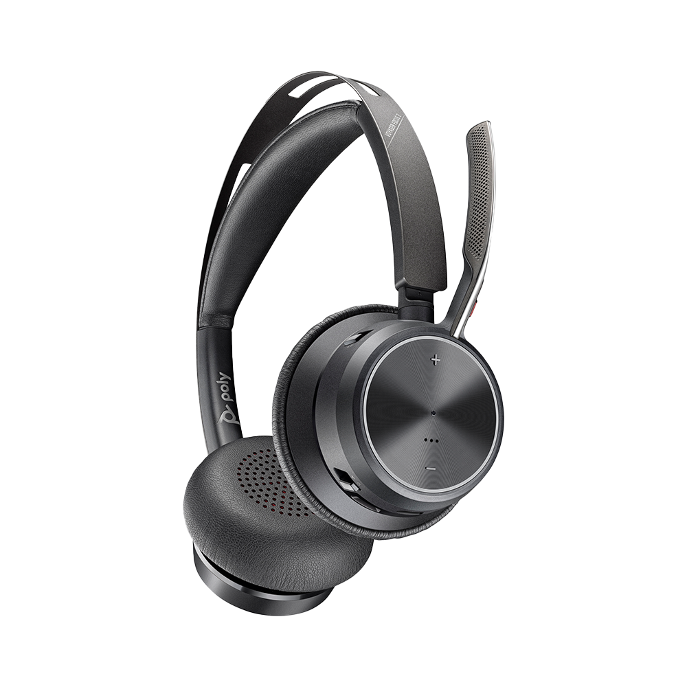 POLY Voyager Focus 2 USB-A with charge stand Headset