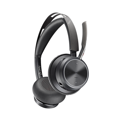 POLY Voyager Focus 2 USB-A with charge stand Headset