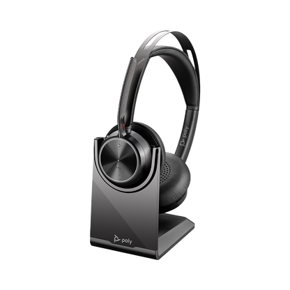 POLY Voyager Focus 2 USB-A with charge stand Headset