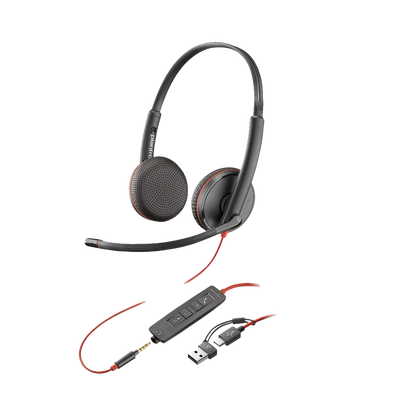 POLY Blackwire 3225 Stereo USB-C Headset