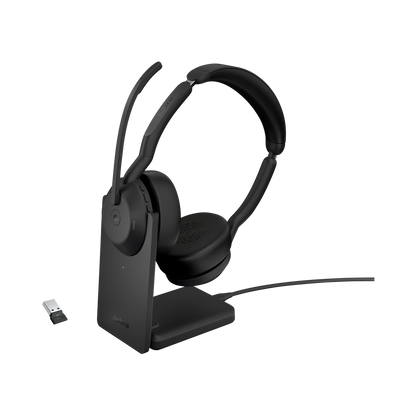 Jabra Evolve2 55 Link380a MS Stereo with Stand