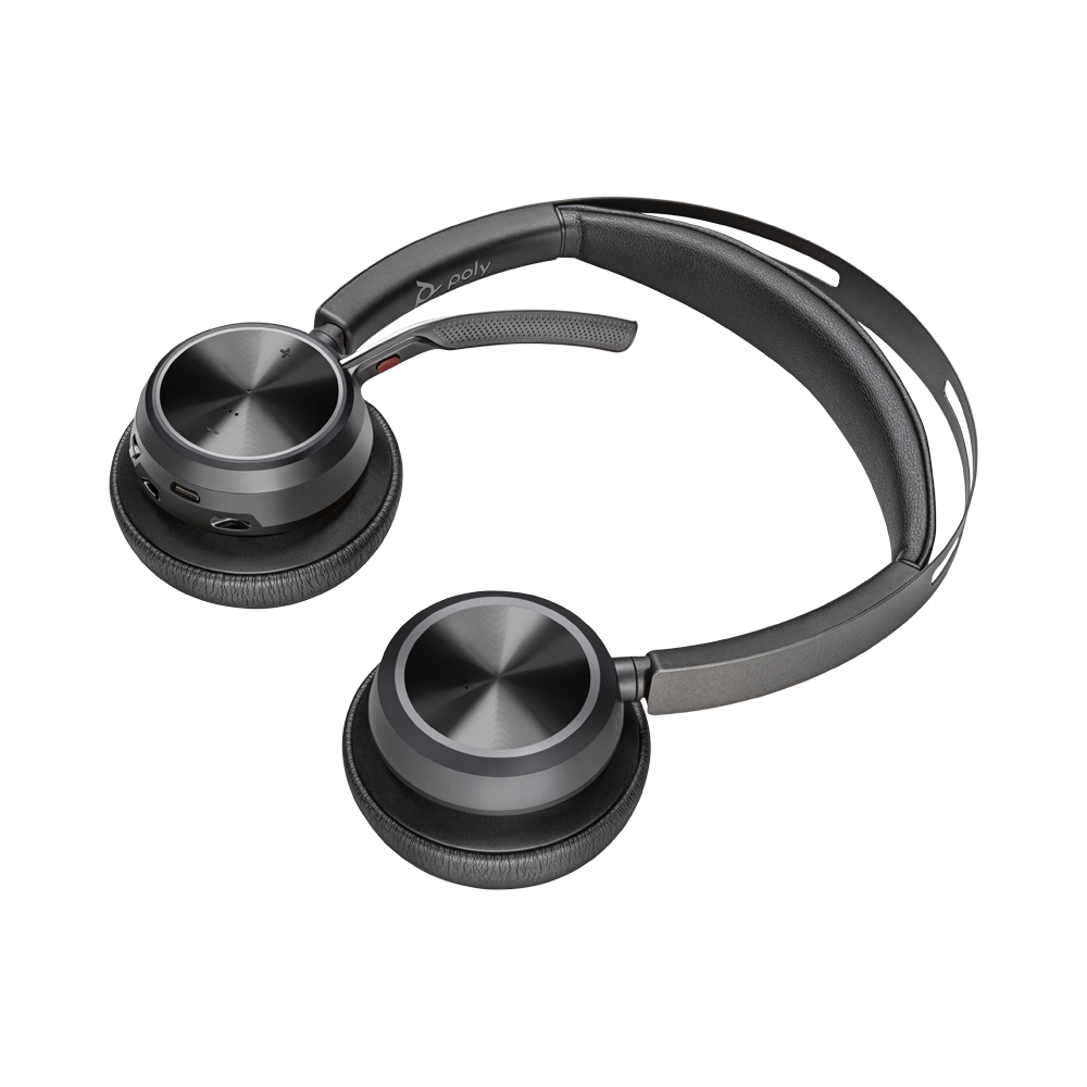 POLY Voyager Focus 2 USB-A with charge stand Headset
