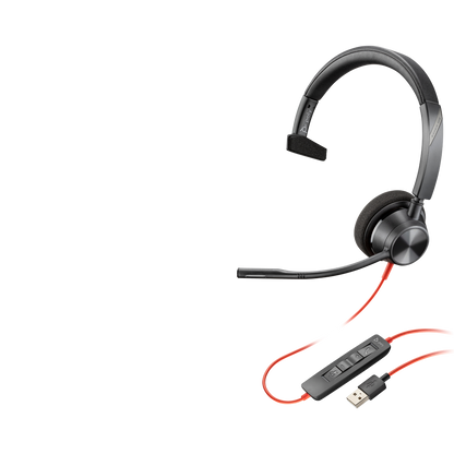 POLY Blackwire 5220 Stereo USB-A Headset