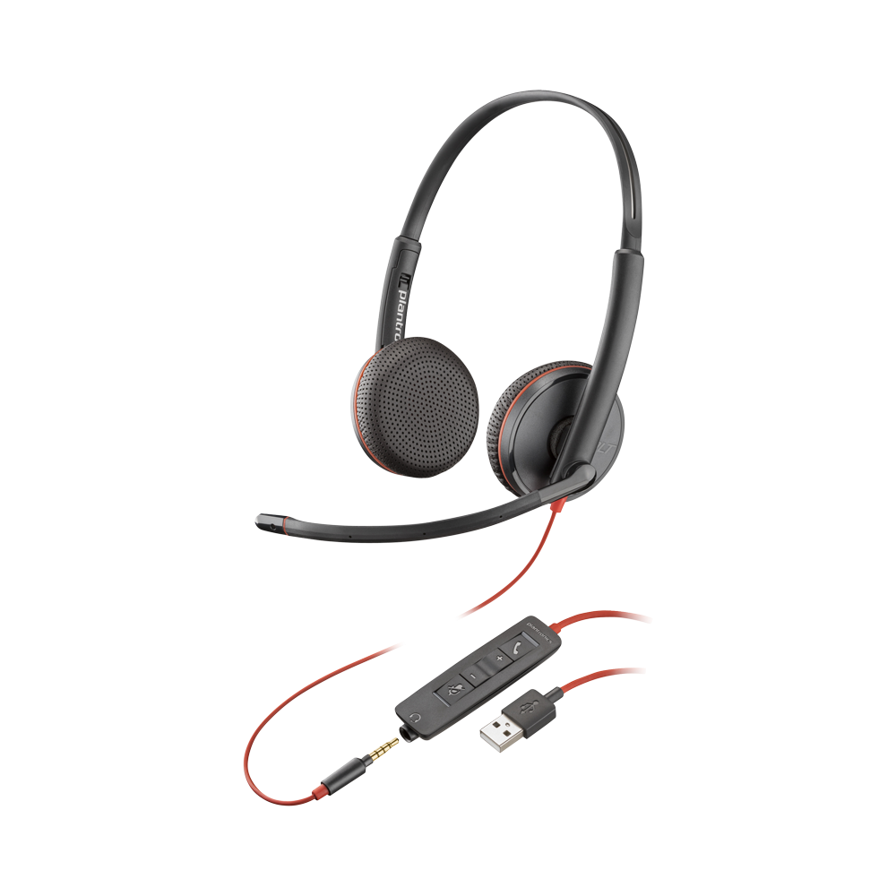 Poly Blackwire C3225 Headset USB A