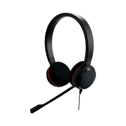 Jabra Evolve 20 Headset Wired Head-band Office/Call center USB Type-C / USB Type-A Black