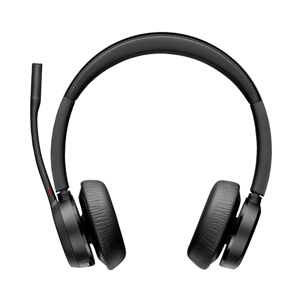 POLY Voyager 4320 UC Stereo USB-A Headset +BT700 USB-A Adapter +Charging Stand