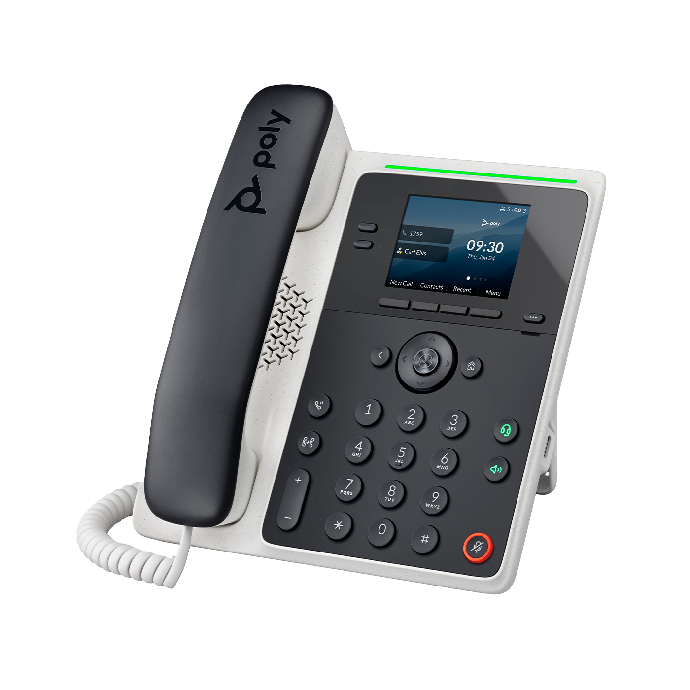 Poly Edge E100 IP Phone and PoE-enabled